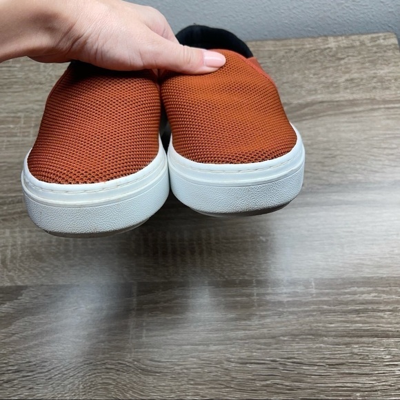 Eileen Fisher Pep Slip On Sneakers Red Textile Upper Size 5.5 Women’s Stretchy - Picture 6 of 13